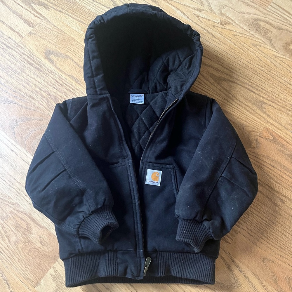 CARHARTT FLANNEL QUILT LINED ACTIVE JACKET